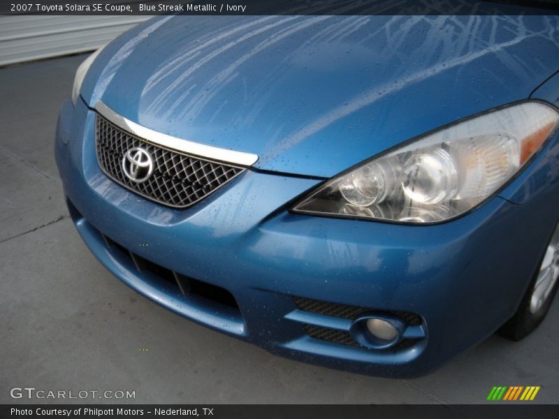 Blue Streak Metallic / Ivory 2007 Toyota Solara SE Coupe