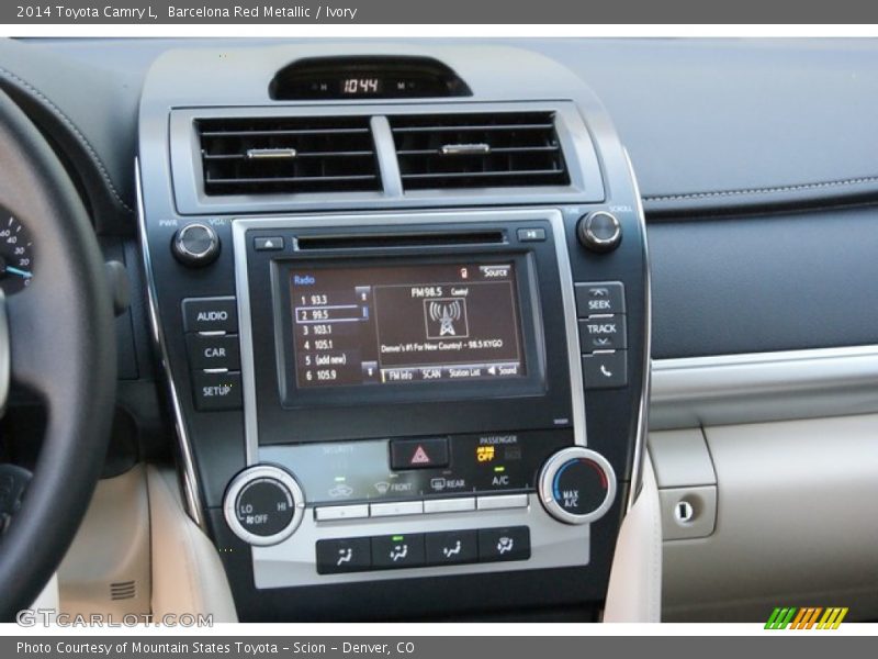 Barcelona Red Metallic / Ivory 2014 Toyota Camry L