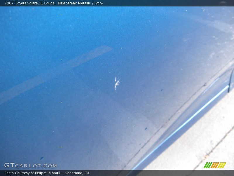 Blue Streak Metallic / Ivory 2007 Toyota Solara SE Coupe