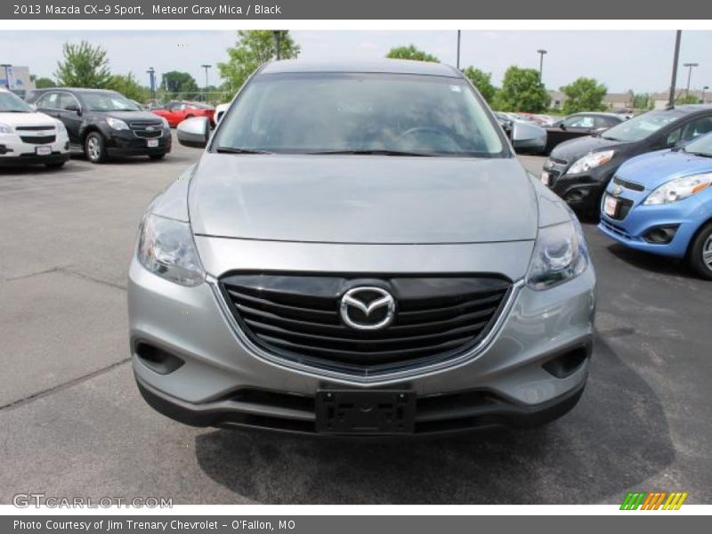 Meteor Gray Mica / Black 2013 Mazda CX-9 Sport