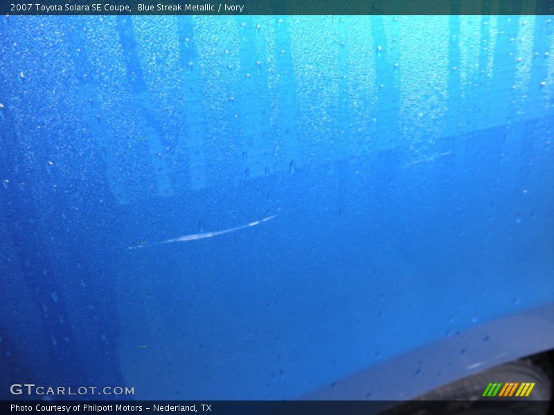 Blue Streak Metallic / Ivory 2007 Toyota Solara SE Coupe