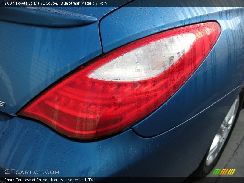 Blue Streak Metallic / Ivory 2007 Toyota Solara SE Coupe