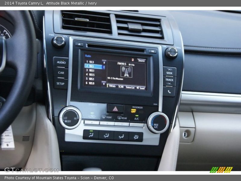 Attitude Black Metallic / Ivory 2014 Toyota Camry L