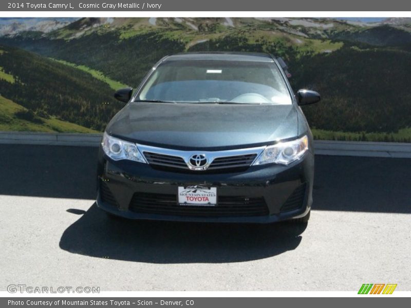 Cosmic Gray Metallic / Ivory 2014 Toyota Camry L