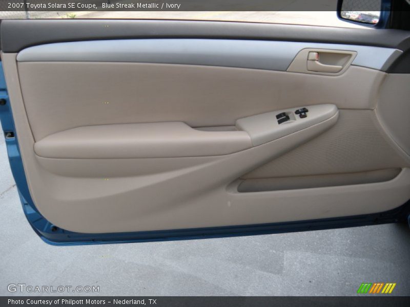 Blue Streak Metallic / Ivory 2007 Toyota Solara SE Coupe