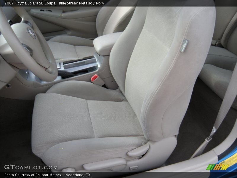 Blue Streak Metallic / Ivory 2007 Toyota Solara SE Coupe