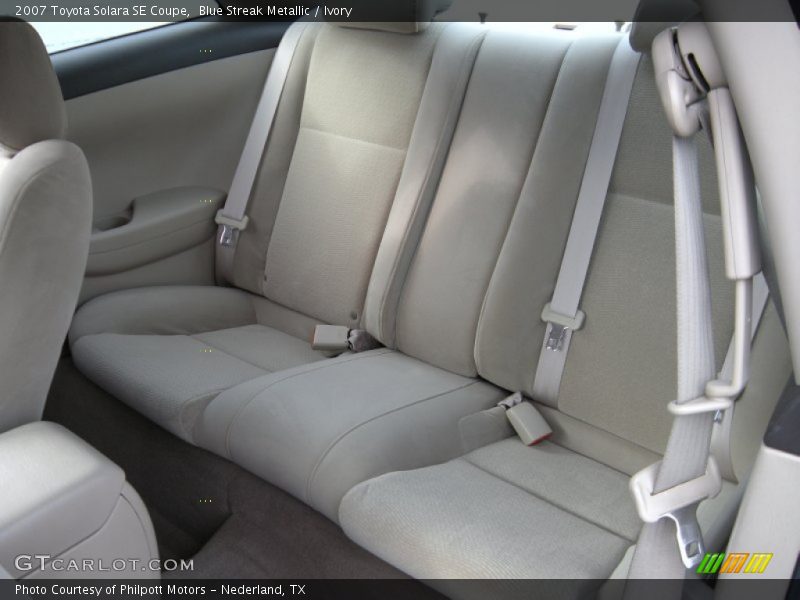 Blue Streak Metallic / Ivory 2007 Toyota Solara SE Coupe