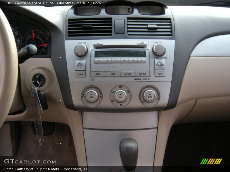 Blue Streak Metallic / Ivory 2007 Toyota Solara SE Coupe