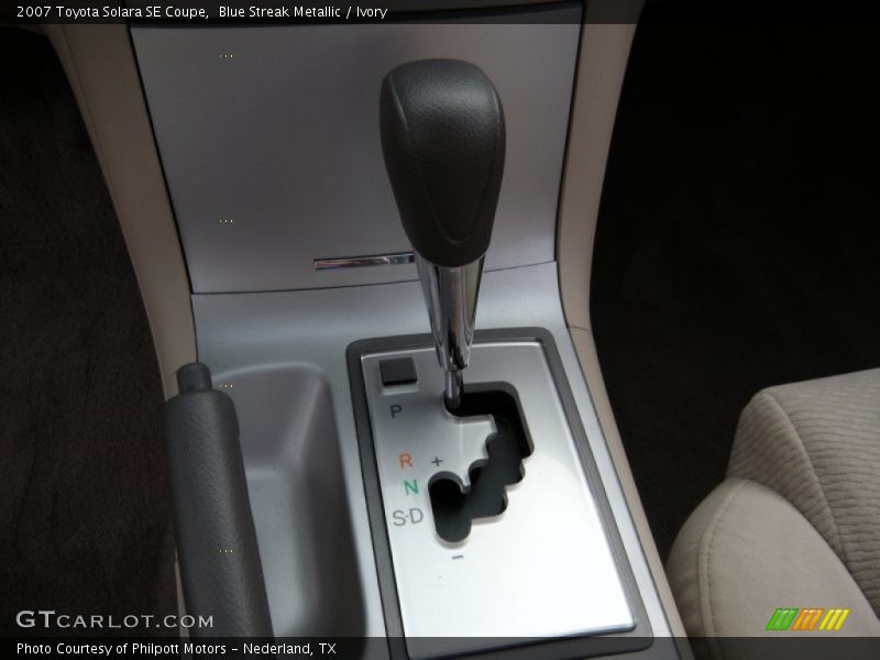 Blue Streak Metallic / Ivory 2007 Toyota Solara SE Coupe