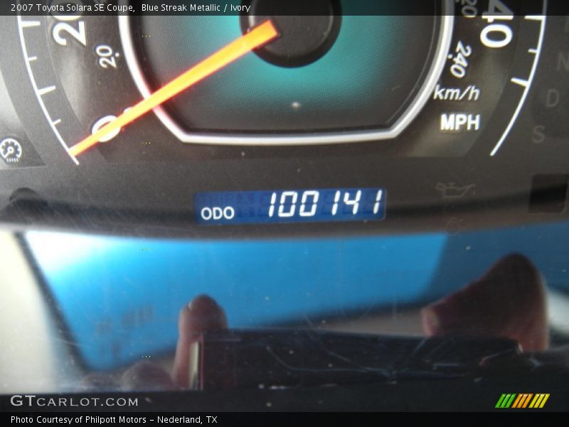 Blue Streak Metallic / Ivory 2007 Toyota Solara SE Coupe