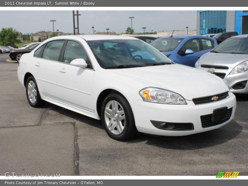Summit White / Ebony 2011 Chevrolet Impala LT