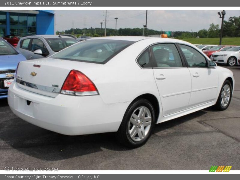 Summit White / Ebony 2011 Chevrolet Impala LT