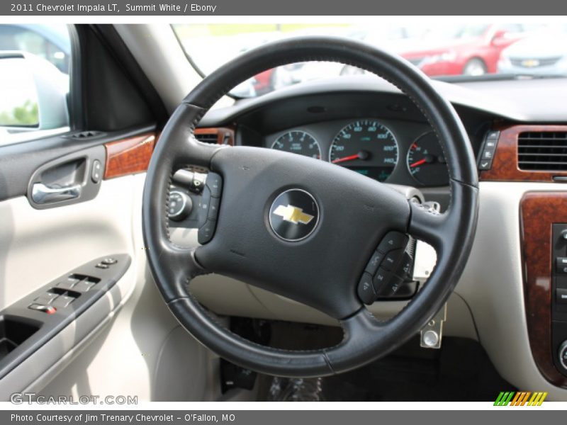 Summit White / Ebony 2011 Chevrolet Impala LT
