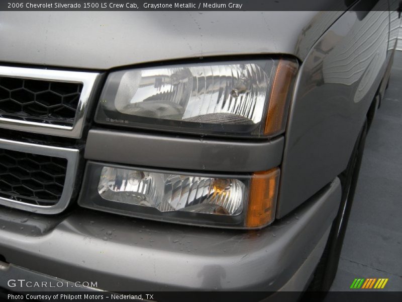 Graystone Metallic / Medium Gray 2006 Chevrolet Silverado 1500 LS Crew Cab