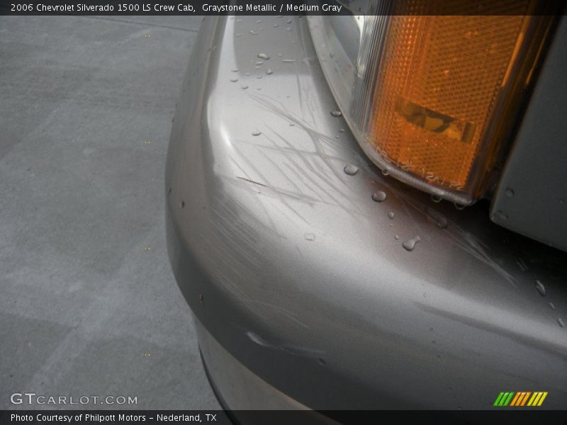 Graystone Metallic / Medium Gray 2006 Chevrolet Silverado 1500 LS Crew Cab