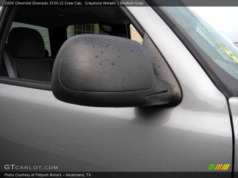Graystone Metallic / Medium Gray 2006 Chevrolet Silverado 1500 LS Crew Cab