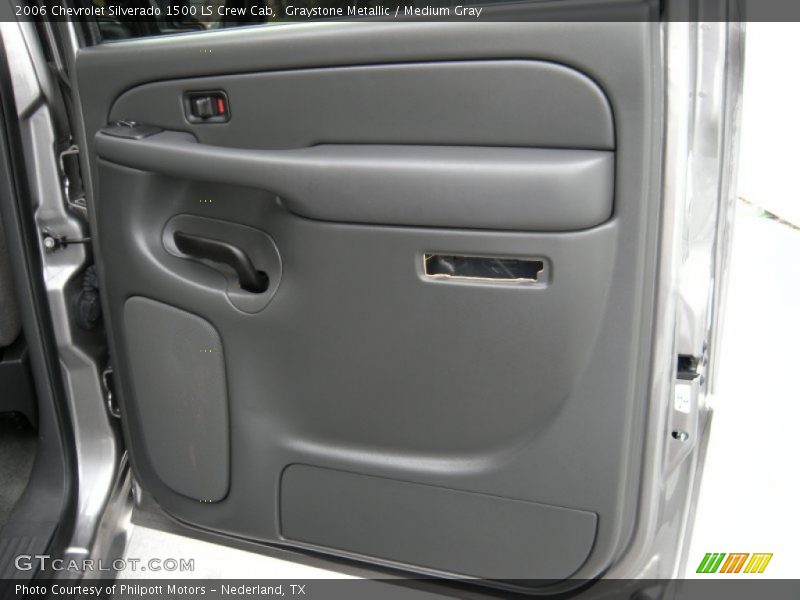 Graystone Metallic / Medium Gray 2006 Chevrolet Silverado 1500 LS Crew Cab