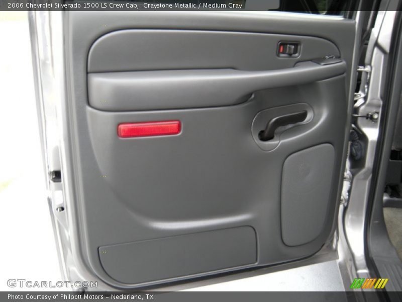 Graystone Metallic / Medium Gray 2006 Chevrolet Silverado 1500 LS Crew Cab