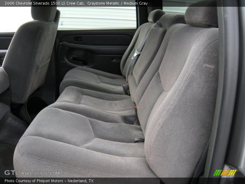 Graystone Metallic / Medium Gray 2006 Chevrolet Silverado 1500 LS Crew Cab