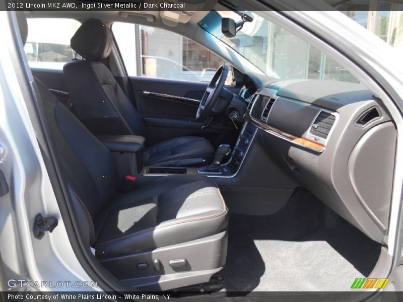 Ingot Silver Metallic / Dark Charcoal 2012 Lincoln MKZ AWD
