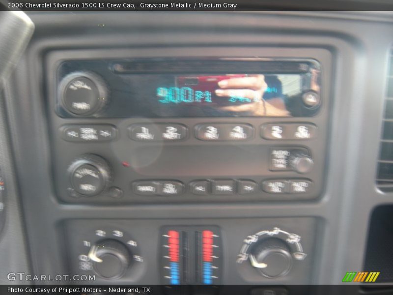 Graystone Metallic / Medium Gray 2006 Chevrolet Silverado 1500 LS Crew Cab