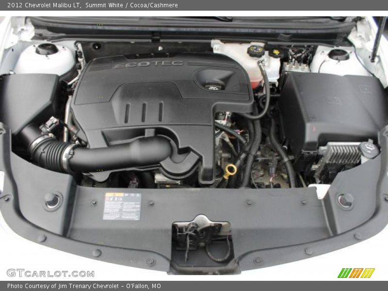 Summit White / Cocoa/Cashmere 2012 Chevrolet Malibu LT