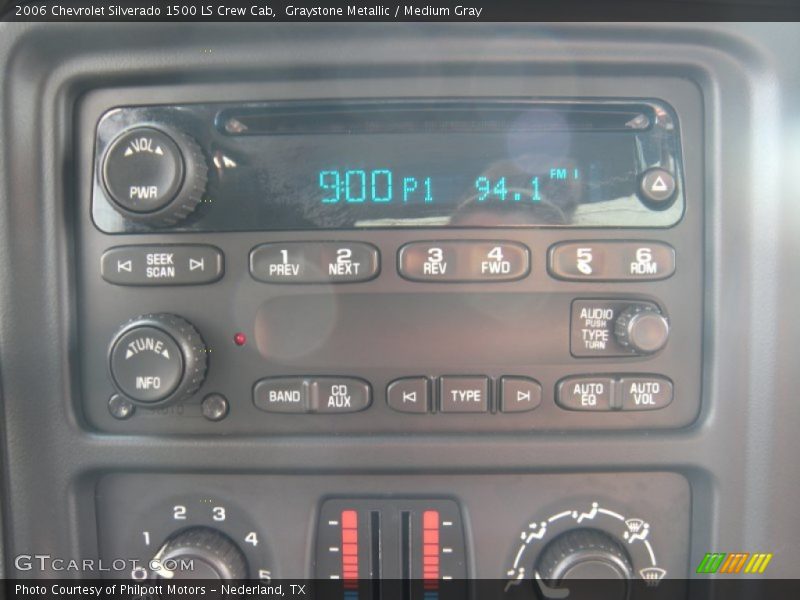 Graystone Metallic / Medium Gray 2006 Chevrolet Silverado 1500 LS Crew Cab