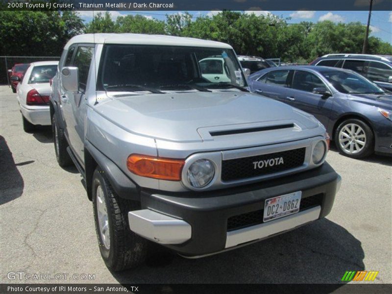Titanium Metallic / Dark Charcoal 2008 Toyota FJ Cruiser