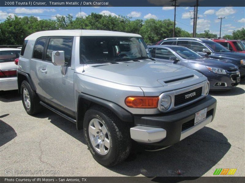 Titanium Metallic / Dark Charcoal 2008 Toyota FJ Cruiser