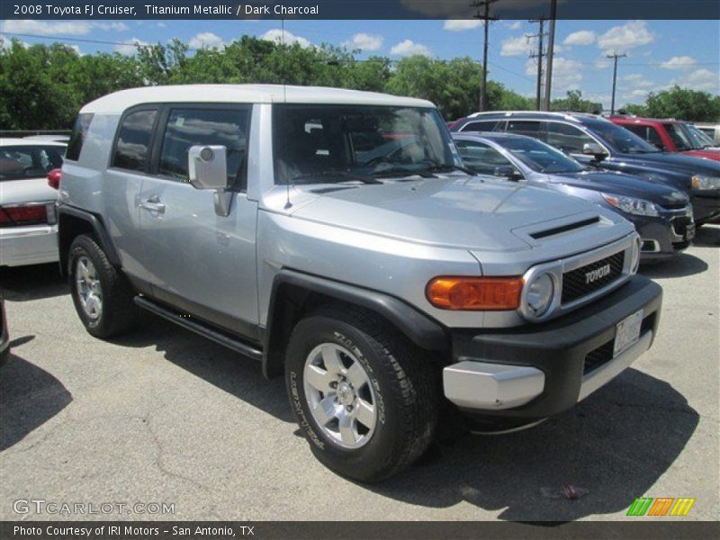 Titanium Metallic / Dark Charcoal 2008 Toyota FJ Cruiser