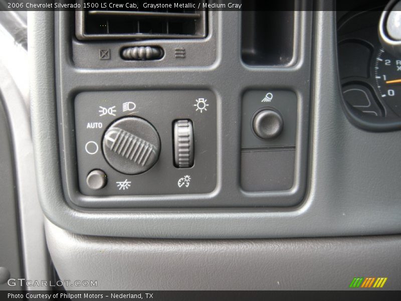 Graystone Metallic / Medium Gray 2006 Chevrolet Silverado 1500 LS Crew Cab