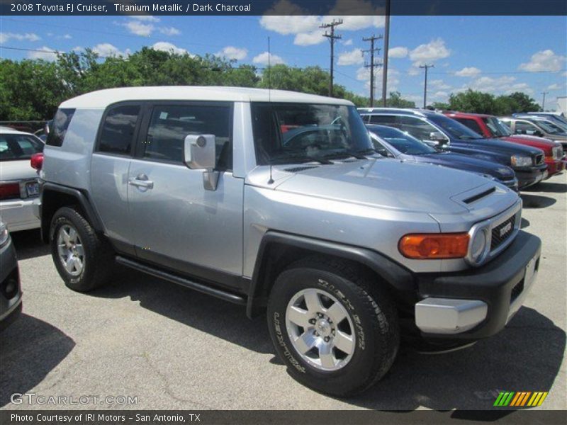 Titanium Metallic / Dark Charcoal 2008 Toyota FJ Cruiser