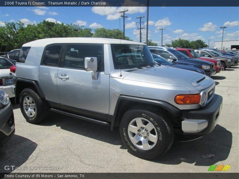 Titanium Metallic / Dark Charcoal 2008 Toyota FJ Cruiser
