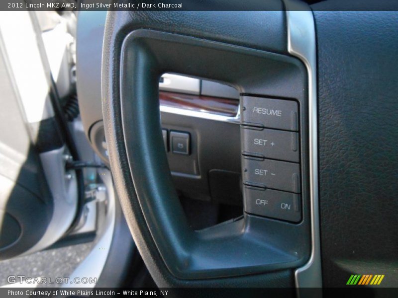 Ingot Silver Metallic / Dark Charcoal 2012 Lincoln MKZ AWD