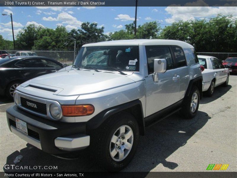Titanium Metallic / Dark Charcoal 2008 Toyota FJ Cruiser