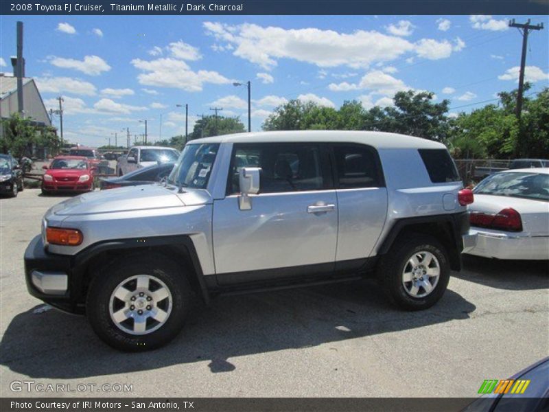 Titanium Metallic / Dark Charcoal 2008 Toyota FJ Cruiser