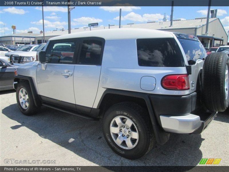 Titanium Metallic / Dark Charcoal 2008 Toyota FJ Cruiser