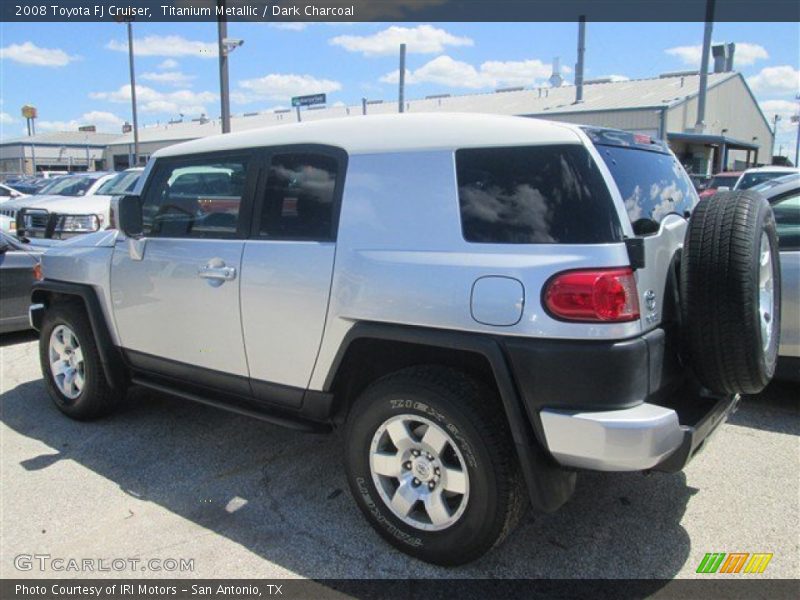 Titanium Metallic / Dark Charcoal 2008 Toyota FJ Cruiser