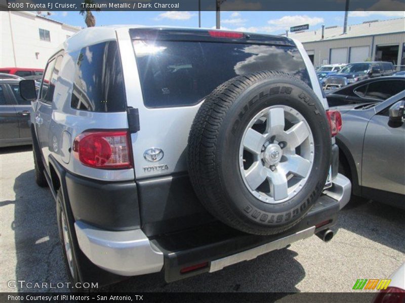 Titanium Metallic / Dark Charcoal 2008 Toyota FJ Cruiser