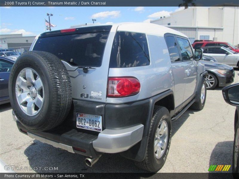 Titanium Metallic / Dark Charcoal 2008 Toyota FJ Cruiser