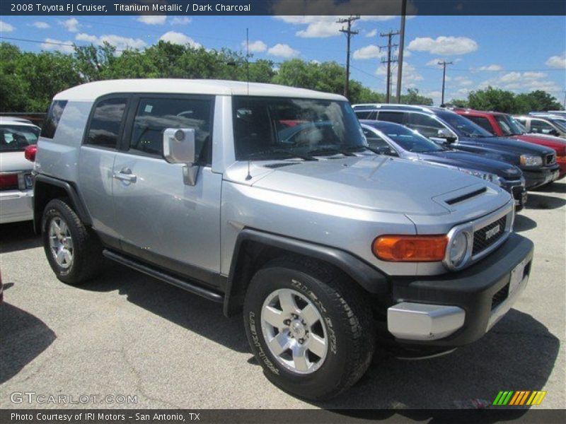 Titanium Metallic / Dark Charcoal 2008 Toyota FJ Cruiser