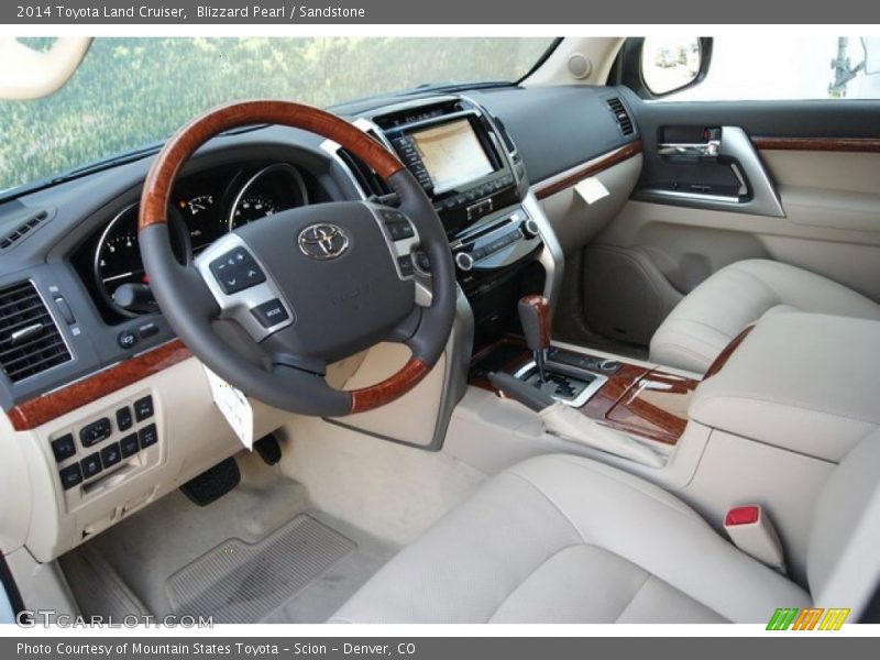  2014 Land Cruiser  Sandstone Interior