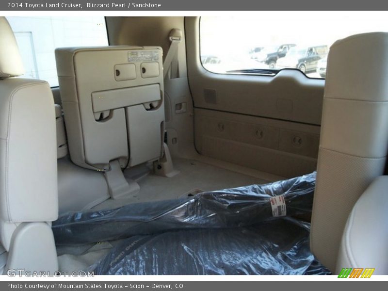 Blizzard Pearl / Sandstone 2014 Toyota Land Cruiser