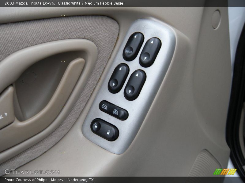 Classic White / Medium Pebble Beige 2003 Mazda Tribute LX-V6