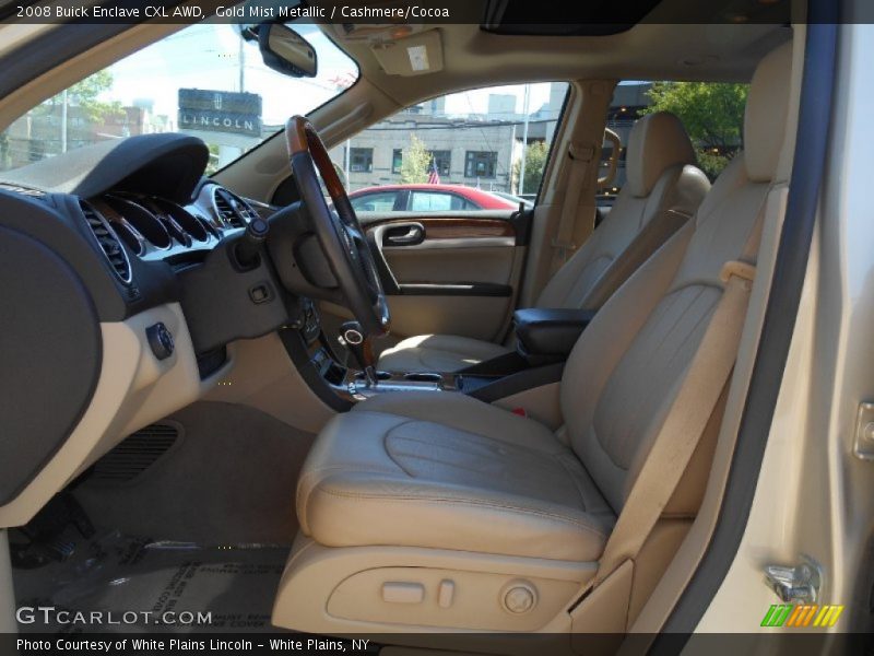 Gold Mist Metallic / Cashmere/Cocoa 2008 Buick Enclave CXL AWD