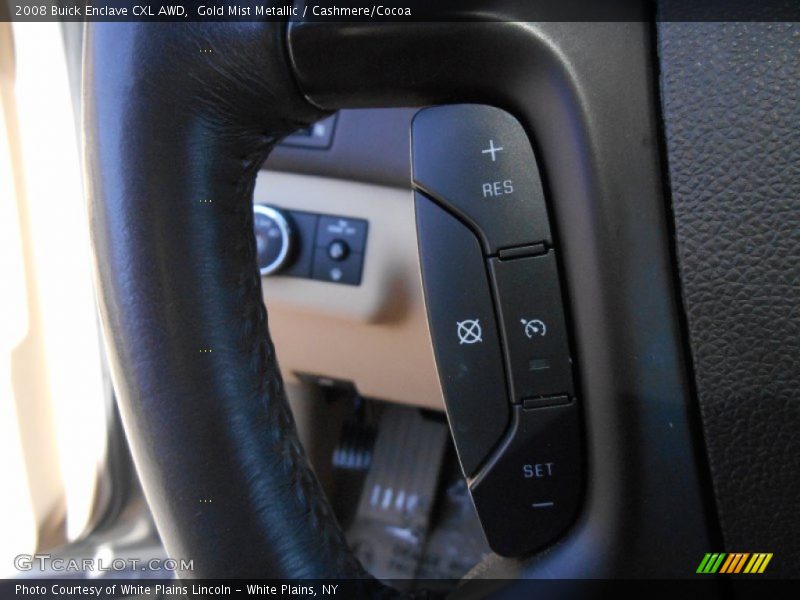 Gold Mist Metallic / Cashmere/Cocoa 2008 Buick Enclave CXL AWD