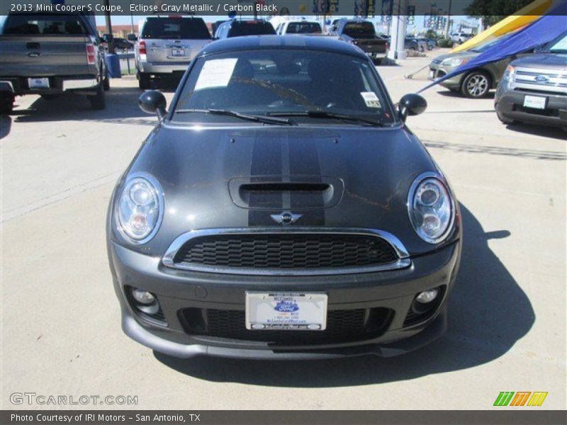 Eclipse Gray Metallic / Carbon Black 2013 Mini Cooper S Coupe