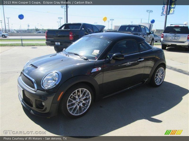 Eclipse Gray Metallic / Carbon Black 2013 Mini Cooper S Coupe