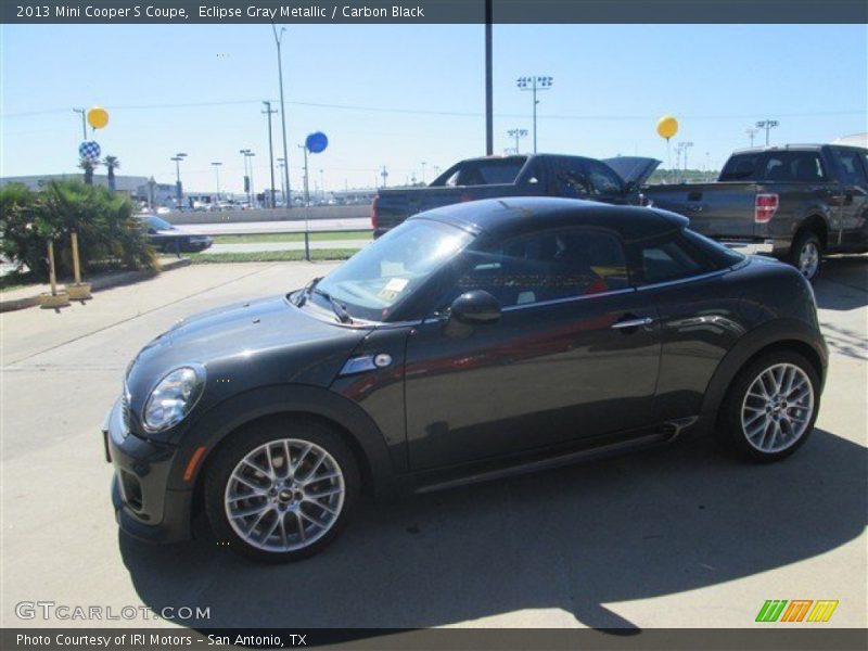 Eclipse Gray Metallic / Carbon Black 2013 Mini Cooper S Coupe