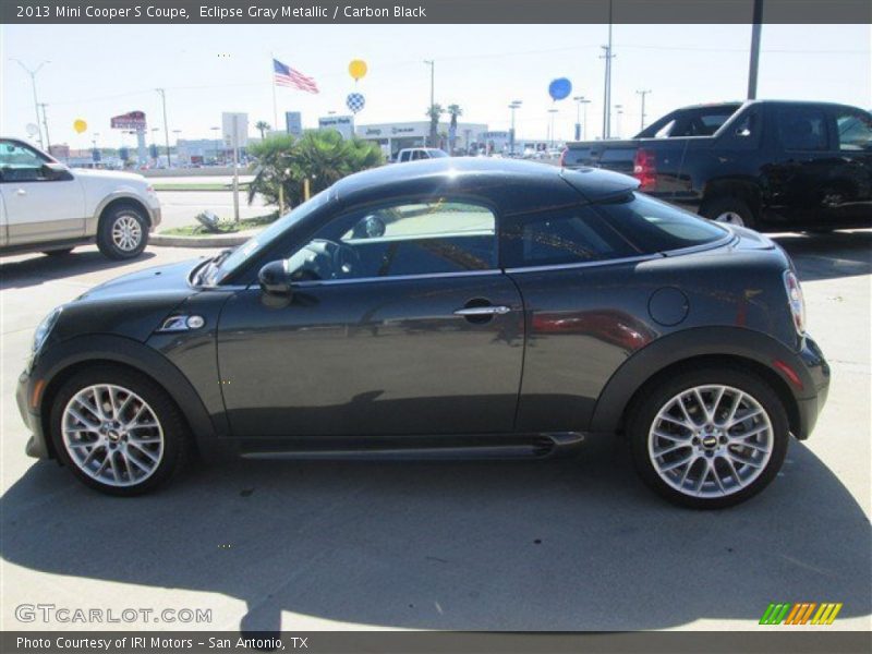 Eclipse Gray Metallic / Carbon Black 2013 Mini Cooper S Coupe
